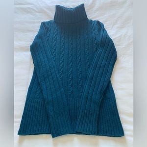 NWOT! J.Crew Cable Turtleneck Sweater